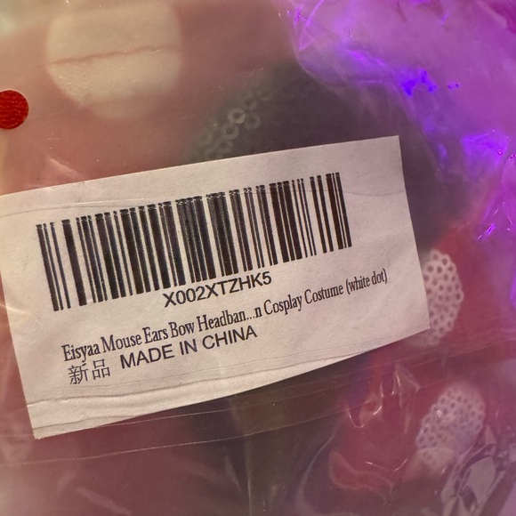 Disney Outfit Minnie Mouse Sequin Ears & Poke-a-dot Skirt - Picture 5 of 7